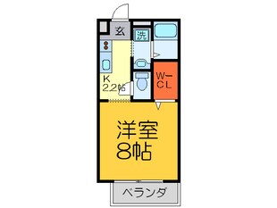 プラサ－ト小阪の物件間取画像